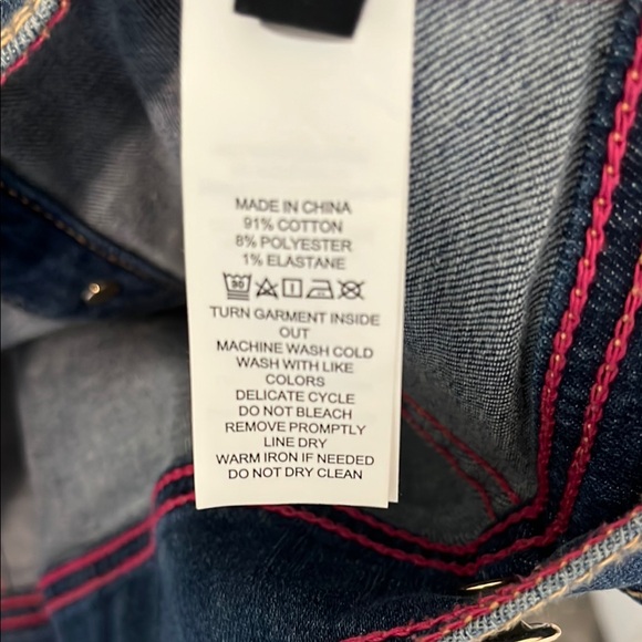 Kate Spade Blue Jean Jacket Timeless Design Medium Weight - Picture 6 of 8